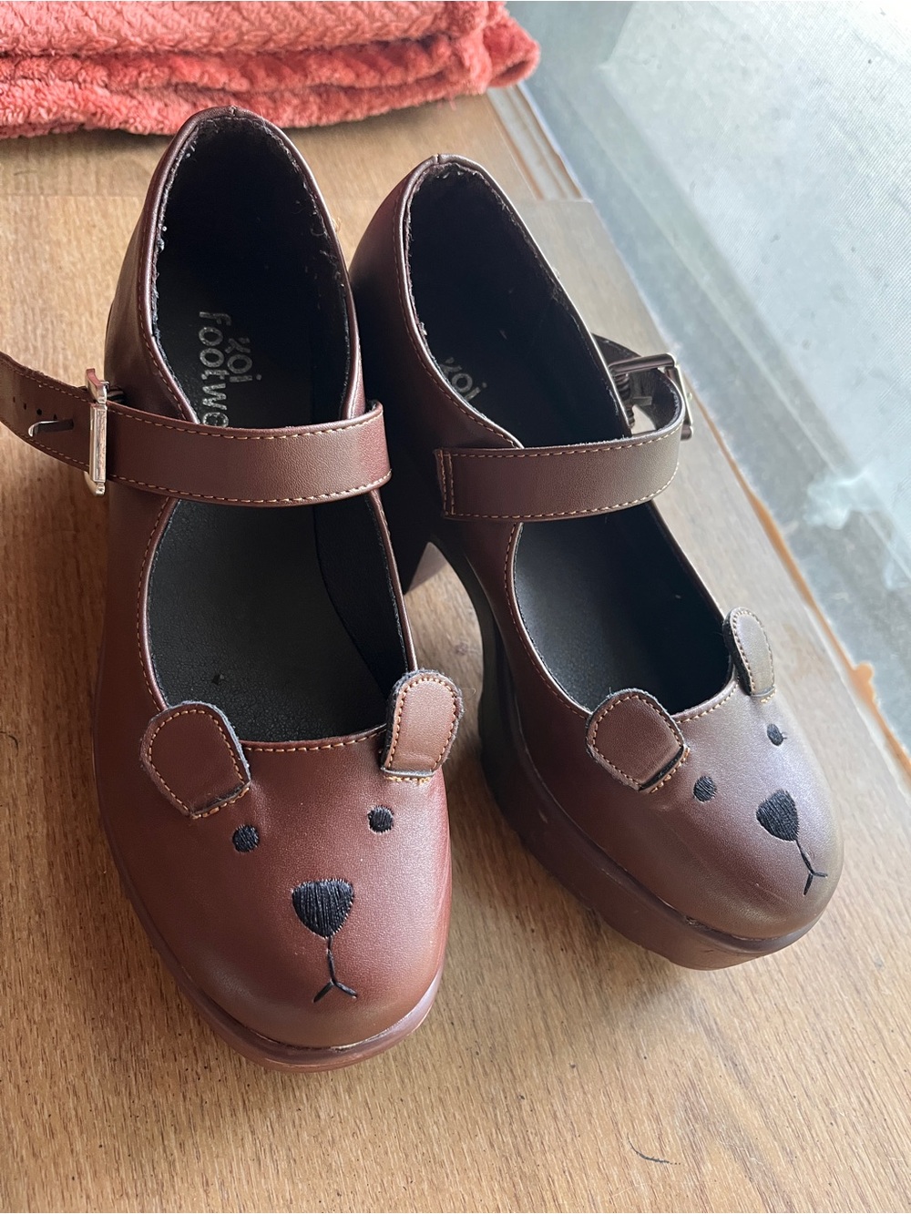 Koi Footwear - Teddy Bear Mary Jane’s